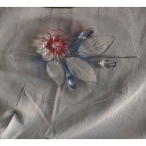 Vintage Flower Plate